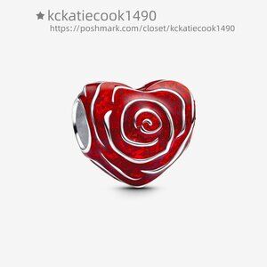 Pandora Rose Heart Charm